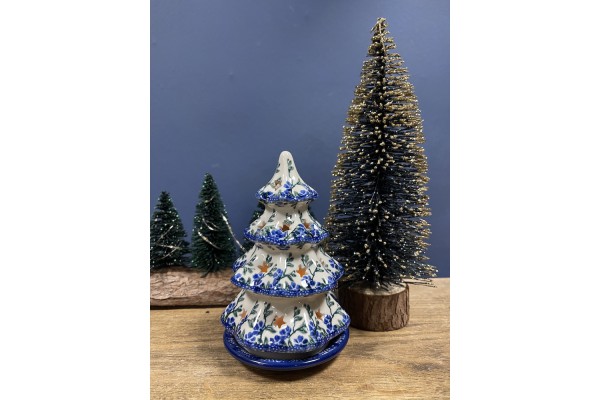 512 Bunzlau Kerstboom 14,7 cm 1935X Kerstbomen